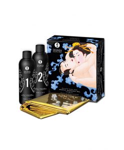 Shunga gel de masaje cuerpo a cuerpo frutas exóticas