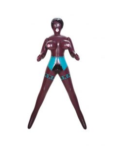Alternative view of Alecia muñeca hinchable morena