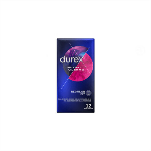 Durex Mutual Climax preservativo estriado y retardante