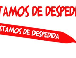 Alternative view of Banda roja 'Estamos de despedida'
