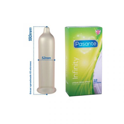 Pasante Infinity preservativos retardantes - Imagen 2