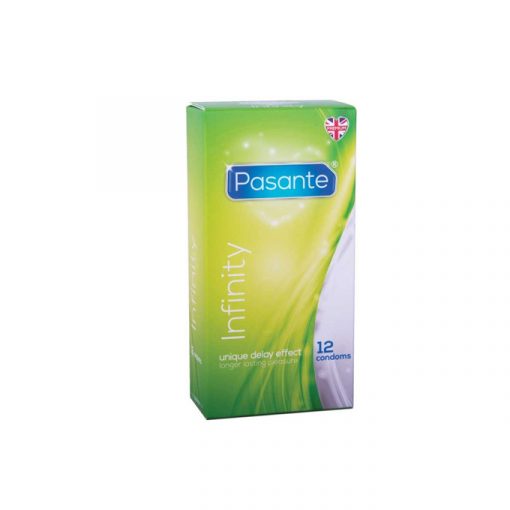 Pasante Infinity preservativos retardantes