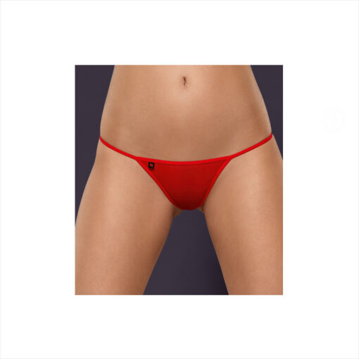Obsessive Luiza tanga con decorado rojo L/XL - Imagen 4