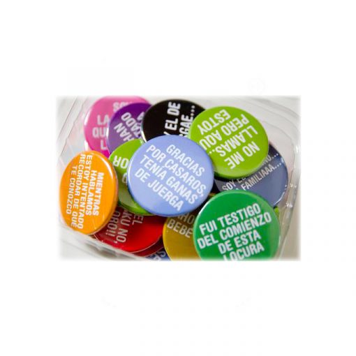 Chapas despedida personalizadas - Imagen 3