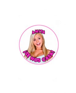Chapas despedida personalizadas