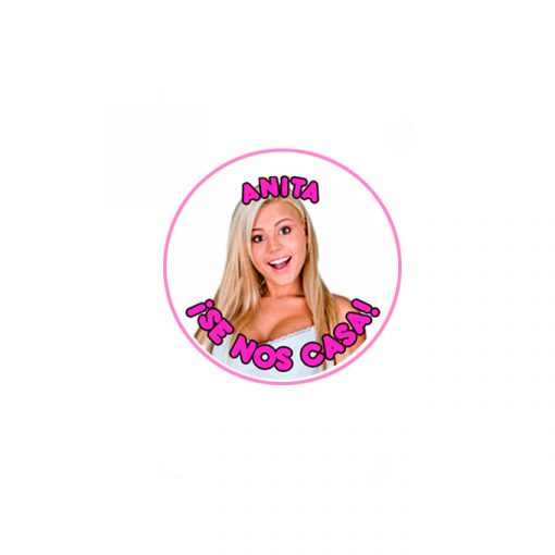 Chapas despedida personalizadas