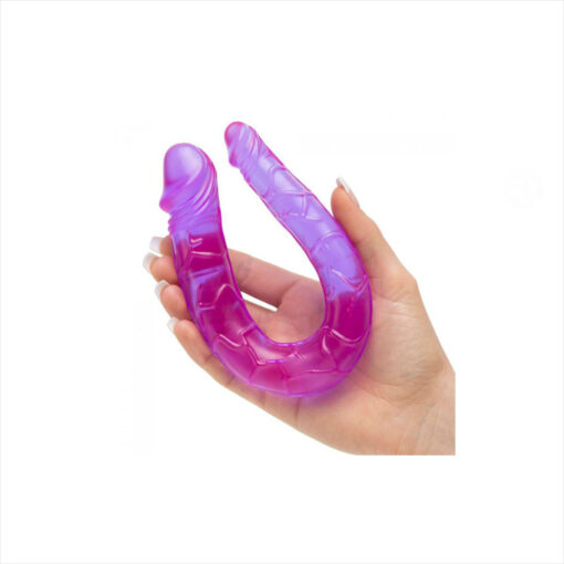 Favorites dildo doble penetración morado - Imagen 3