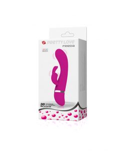 Alternative view of Pretty Love Freda conejito vibrador doble
