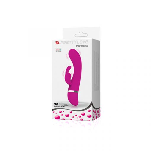 Pretty Love Freda conejito vibrador doble - Imagen 2