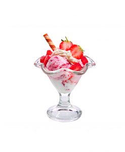 Alternative view of Aceite caliente besable fresas con nata