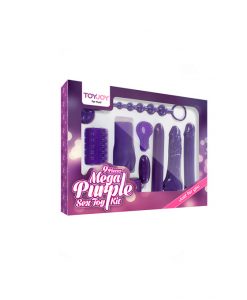 Alternative view of ToyJoy Mega Purple kit juguetes morados