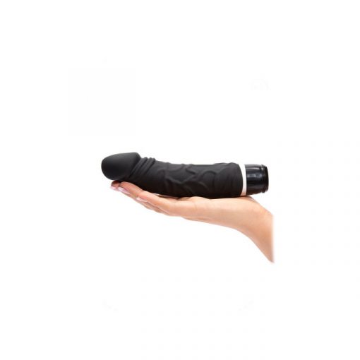 Get Real vibrador silicona negro - Imagen 3