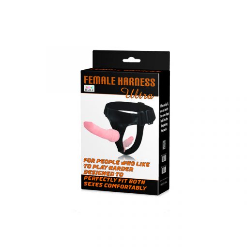 Female Harness arnés doble tacto piel - Imagen 2