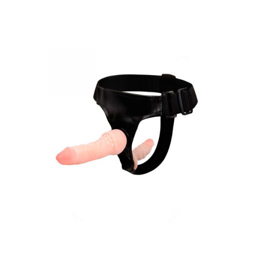 Female Harness arnés doble tacto piel