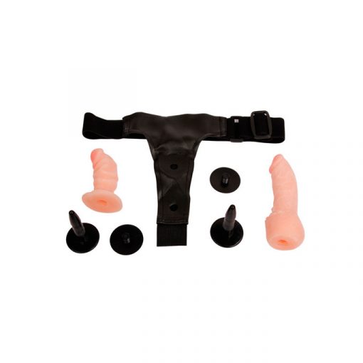 Female Harness arnés doble tacto piel - Imagen 5