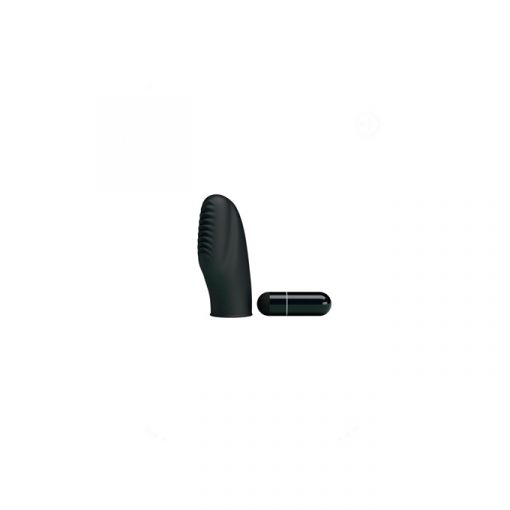 Pretty Love Stanford dedal vibrador negro - Imagen 3