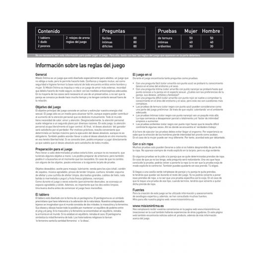 Misión Íntima juego de pareja - Imagen 4