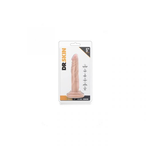 Dr. Skin dildo realista mini claro 5" - Imagen 2