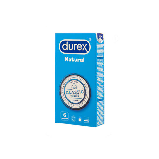 Durex Natural preservativos 6 uds