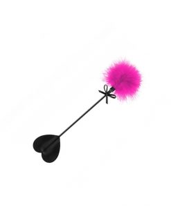 Sweet Caress fusta con pluma fucsia