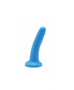 Get Real 6" dildo tacto piel azul