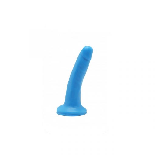 Get Real 6" dildo tacto piel azul