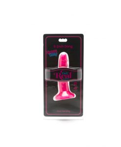 Alternative view of Get real 6" dildo tacto piel fucsia
