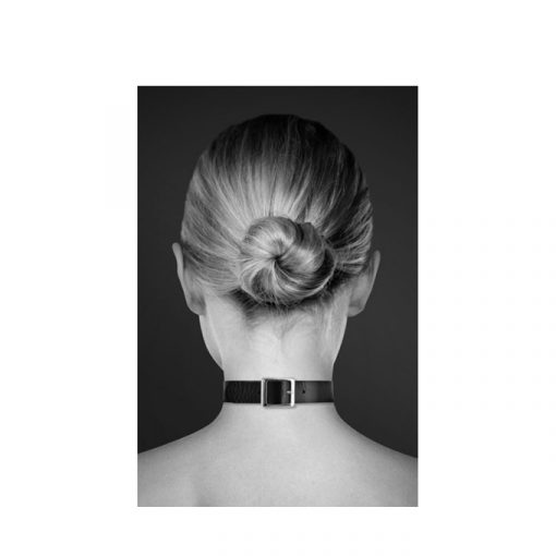 Collar sumisión anilla negro - Imagen 3