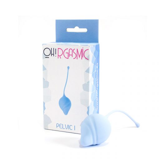Ohrgasmic Pelvic 1 bola iniciación azul - Imagen 2