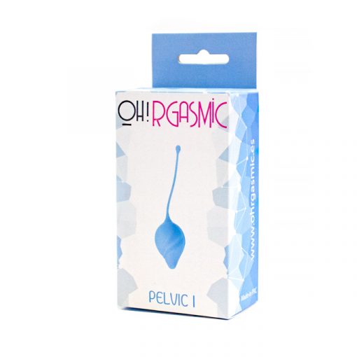 Ohrgasmic Pelvic 1 bola iniciación azul - Imagen 3