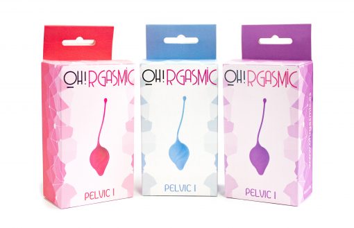 Ohrgasmic Pelvic 1 bola iniciación azul - Imagen 5