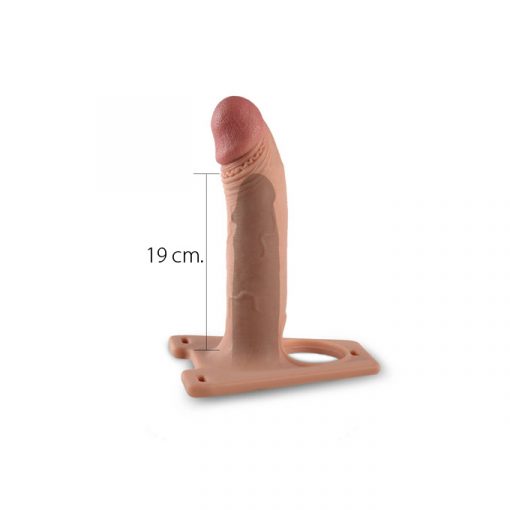 Ingen 8" arnés hueco hiper realista - Imagen 5