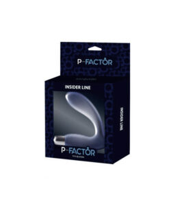 Alternative view of P-Factor masajeador prostático silicona azul 1