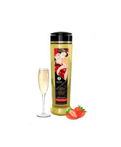 Shunga aceite de masaje fresas con cava