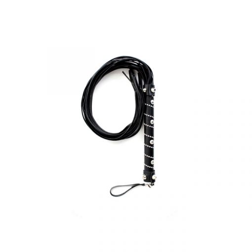 Látigo largo con pedrería en el mango - Imagen 2