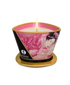Shunga Aphrodisia vela de masaje rosas