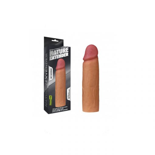 Lovetoy funda para pene hiper realista 1