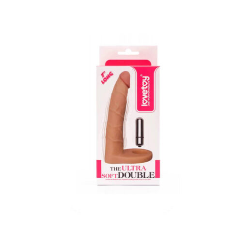 Lovetoy anillo doble penetración realista vibrador - Imagen 2