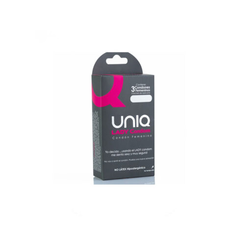 Uniq Lady preservativo vaginal con liguero 3 ud