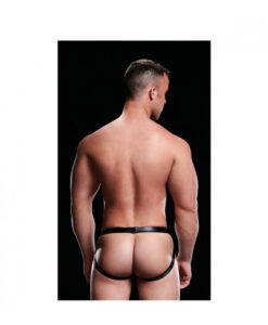 Alternative view of Envy suspensorio negro efecto cuero M/L