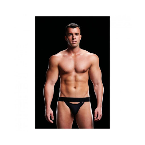 Envy suspensorio con abertura negro S/M