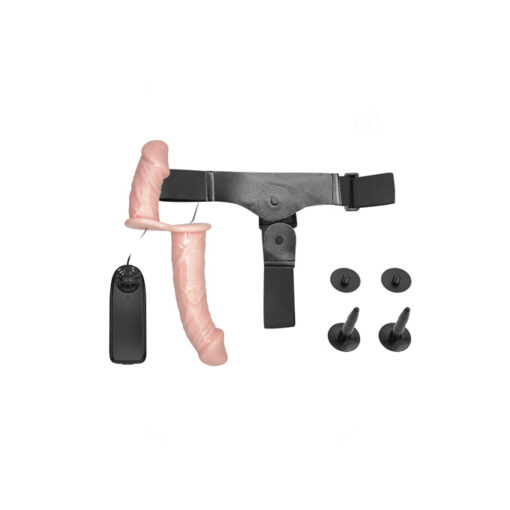 Ultra Passionate arnés doble con vibración realista B - Imagen 3