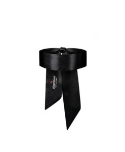 Alternative view of Obsessive antifaz de raso negro