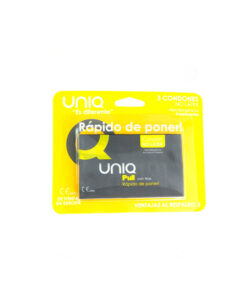 Uniq Pull preservativo con aplicador sin látex