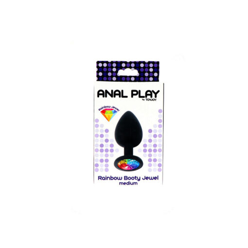 Anal Play plug joya arcoiris M - Imagen 2