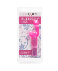 Alternative view of Calexotics Butterfly Kiss vibrador doble estimulación