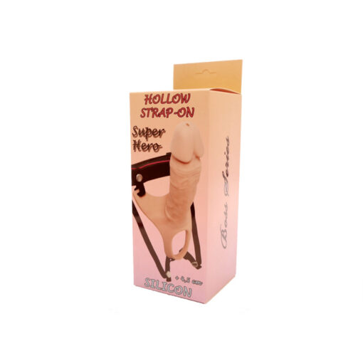 Super Hero arnés hueco realista de silicona - Imagen 6