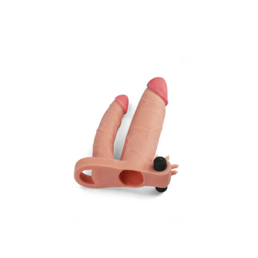 Lovetoy funda con doble penetración y vibración - Imagen 2