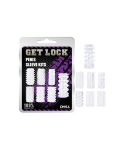Get Lock kit de 7 fundas transparentes