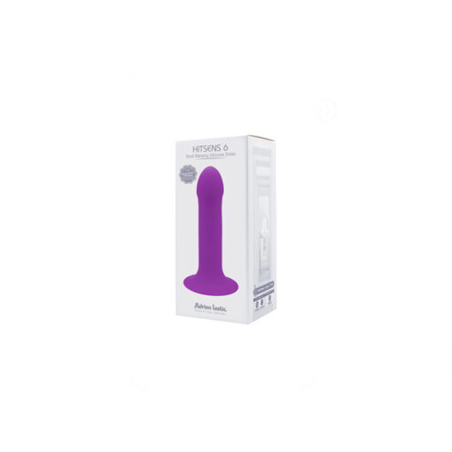 Hitsens 6 dildo termoreactivo morado - Imagen 2